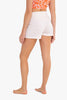 Ribbed Crossover Waist Lounge Shorts | MONO B