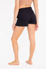 Ribbed Crossover Waist Lounge Shorts | MONO B - FINAL SALE