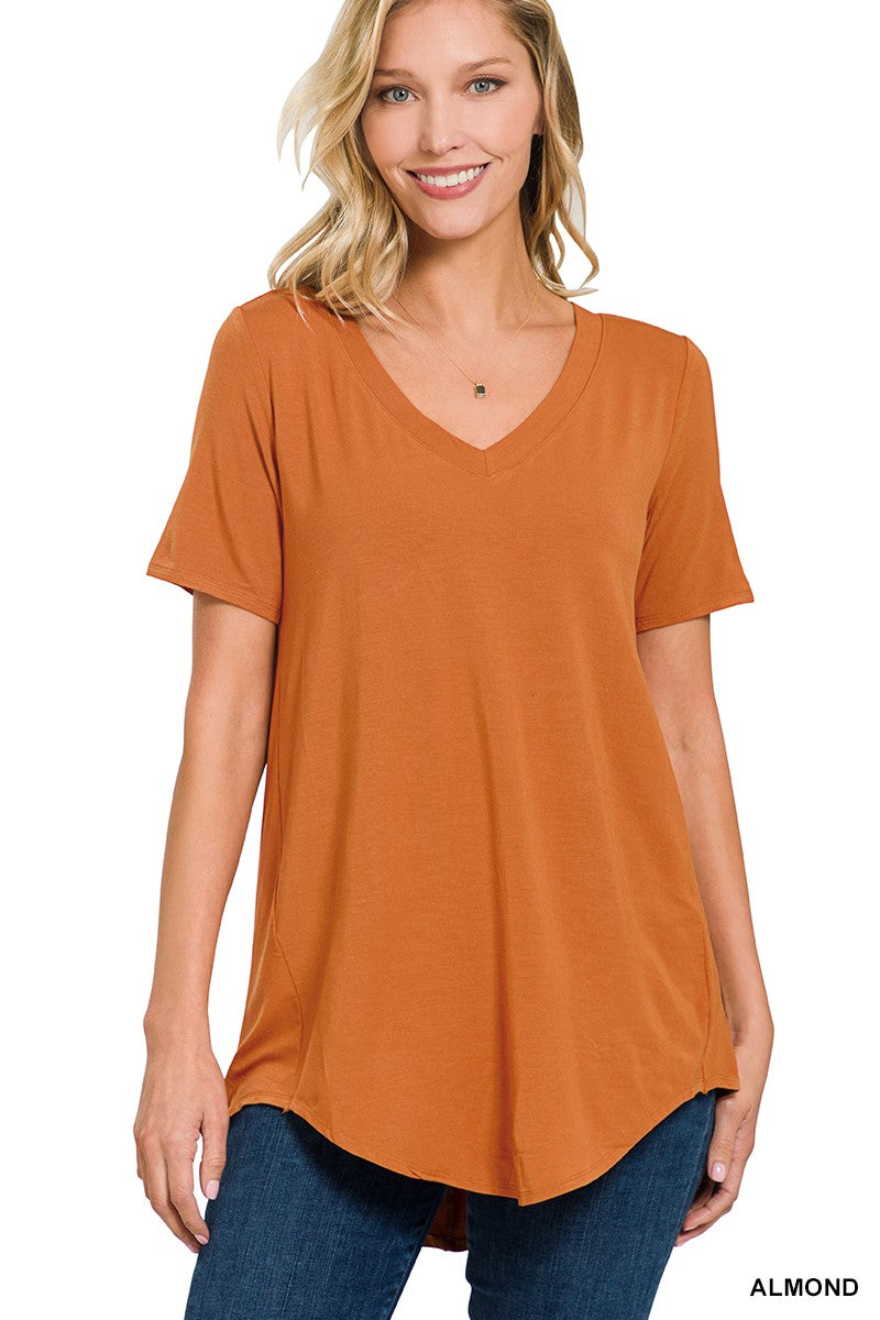 Luxe Rayon V-Neck Top - Part 2