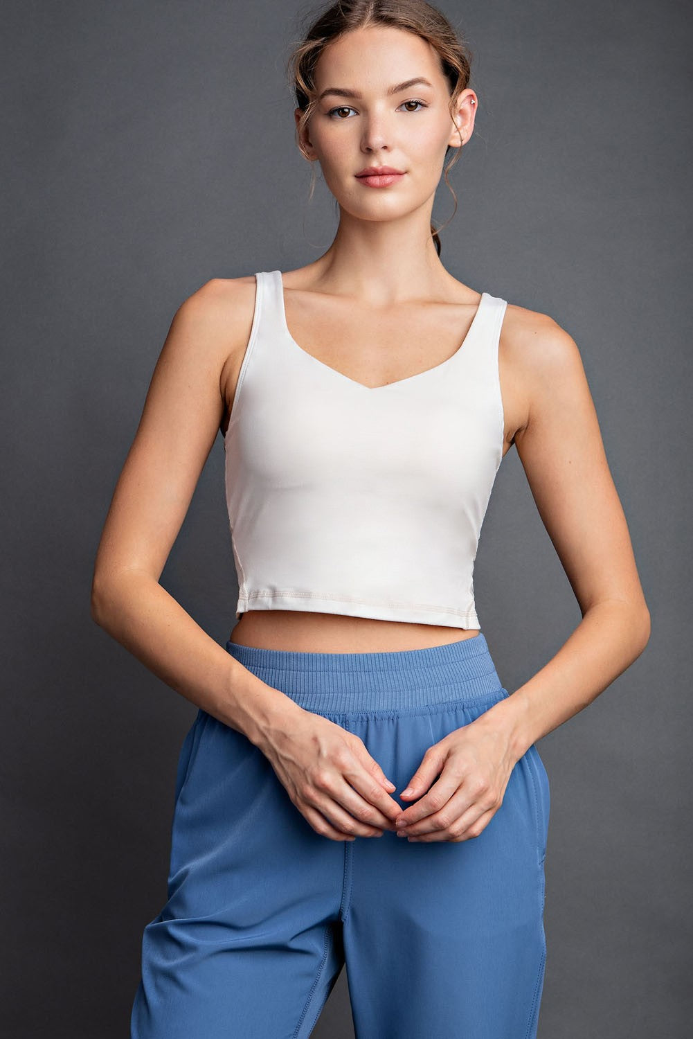 V-Neck Yoga Top | RAE MODE *30A JANUARY PREORDER))