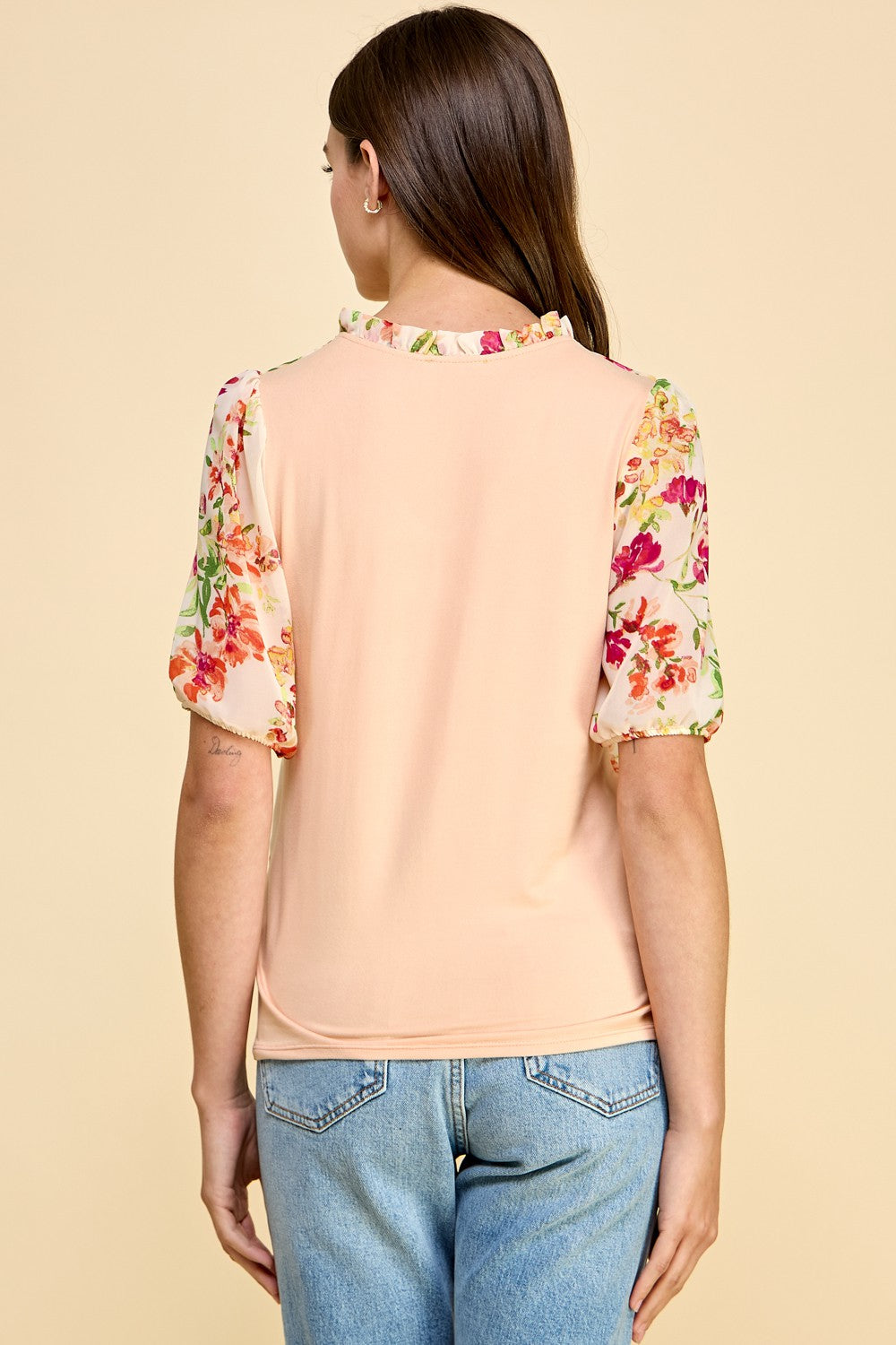 Field of Wildflowers Floral Top - Final Sale