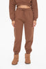 Cocoa Dust Fleece Billow Jogger Pants | Mono B