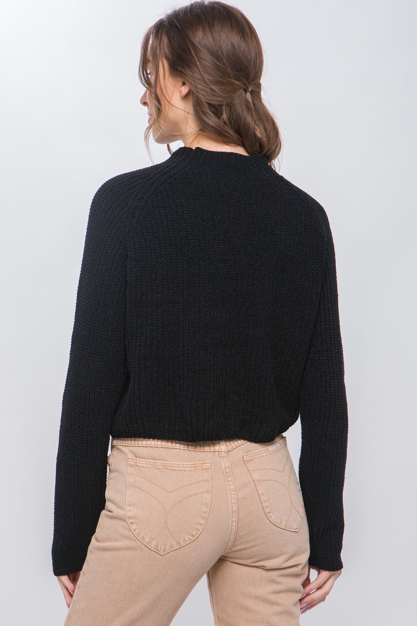 Keep Toasty and Warm Solid Knit Pullover Sweater - Final Sale