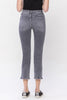 Lovervet | Awesome High Rise Crop Slim Straight Denim Jeans