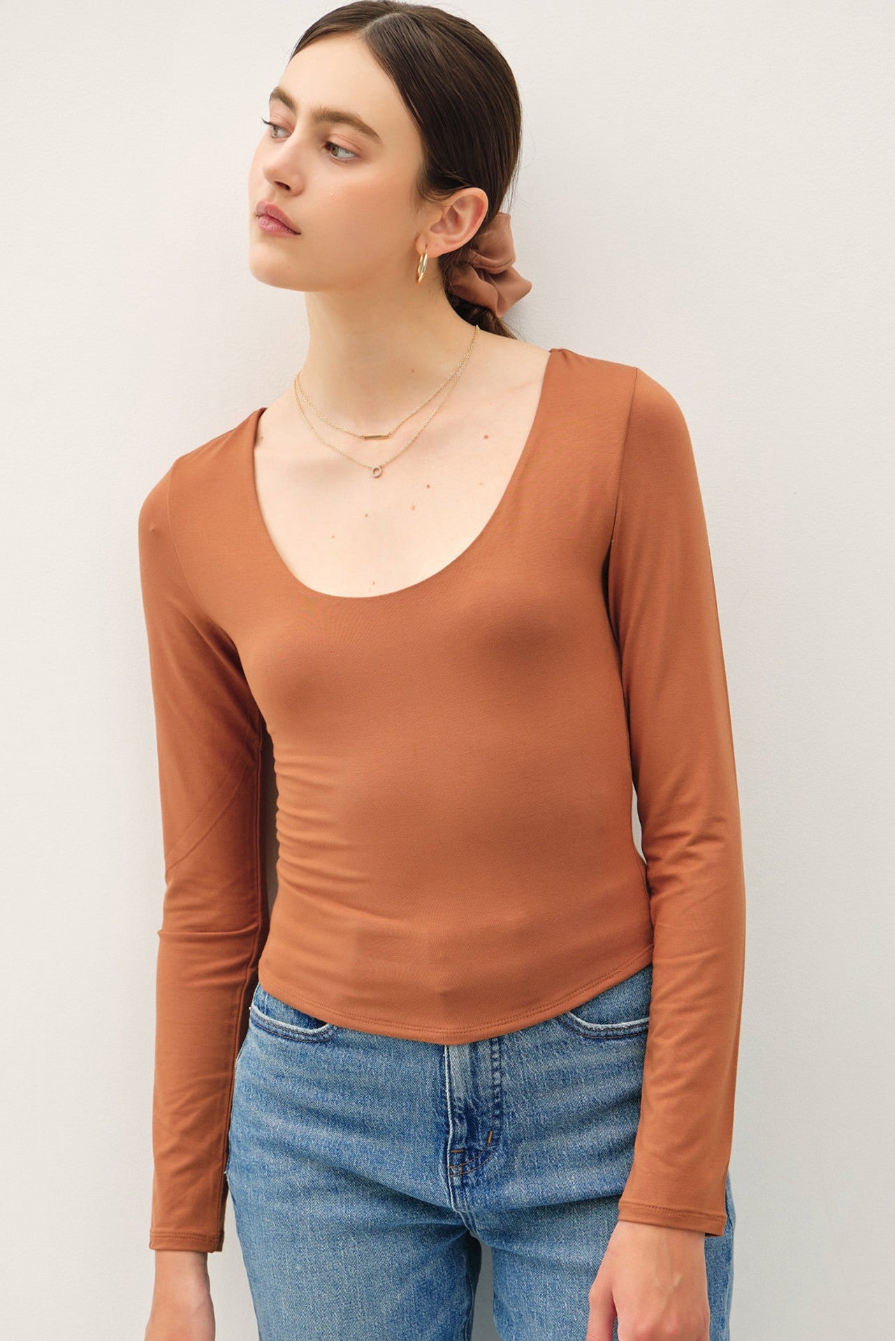 Fall's Basic Long Sleeve Top