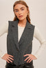 TWEED CROP VEST | Hem & Thread