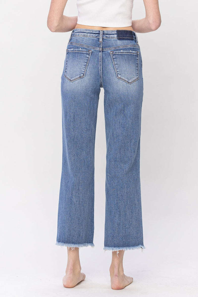 High Rise Dad Denim Jeans | Lovervet by Vervet