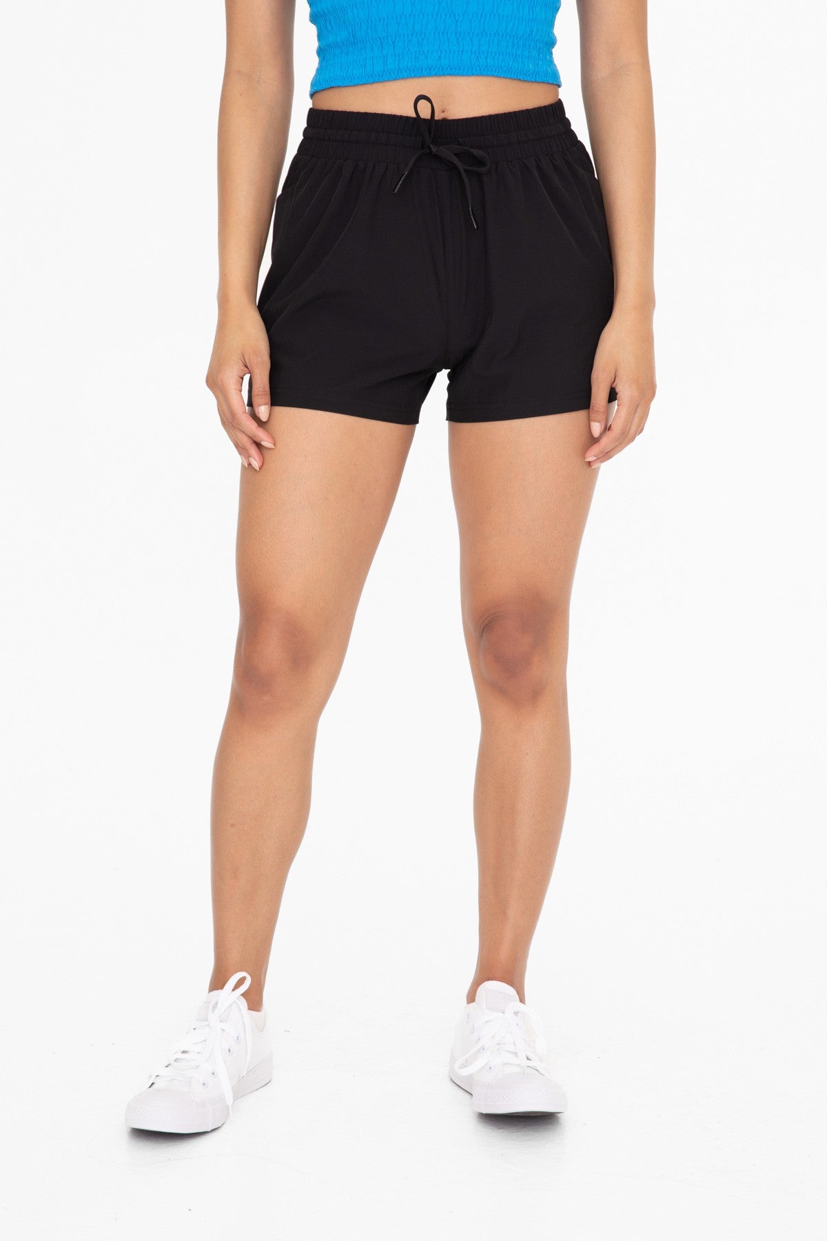 Drawstring Pocket Athleisure Shorts | Mono B - Final Sale