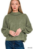 Brushed Melange Hacci Sweater (8 COLORS) | ZENANA *LA LIVE PREORDER