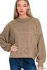 Brushed Melange Hacci Sweater (8 COLORS) | ZENANA *LA LIVE PREORDER