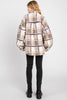 Taupe Faux Sherpa Coat