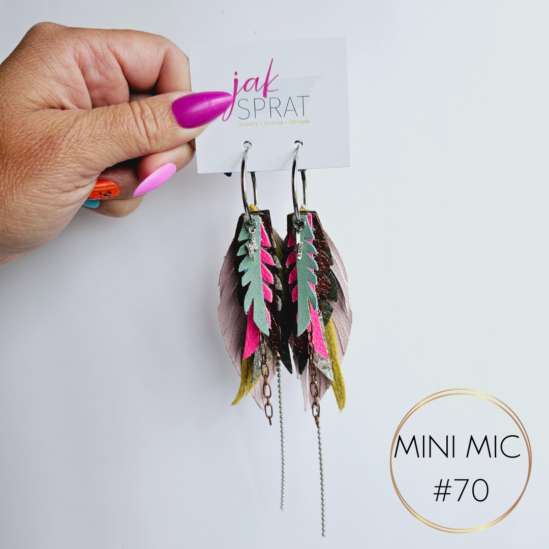 Mini Mics Earrings | Jak Sprat