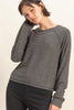 Striped Raglan Long Sleeve Top (3 COLORS) | HYFVE *LA LIVE PREORDER