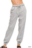 Crisp Morning Fleece Joggers | ZENANA* - Final Sale