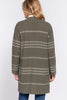 Mossy Grove Olive Stripe Cardigan