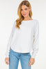 white Crop It Like It's Fall Sweater