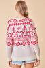 Christmas Oh Christmas White Sweater Top