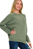 Wrapped up in Softness Chenille Raglan Sweater