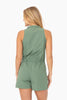 Sleeveless Cargo Romper | Mono B - Final Sale