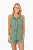 Sleeveless Cargo Romper | Mono B - Final Sale