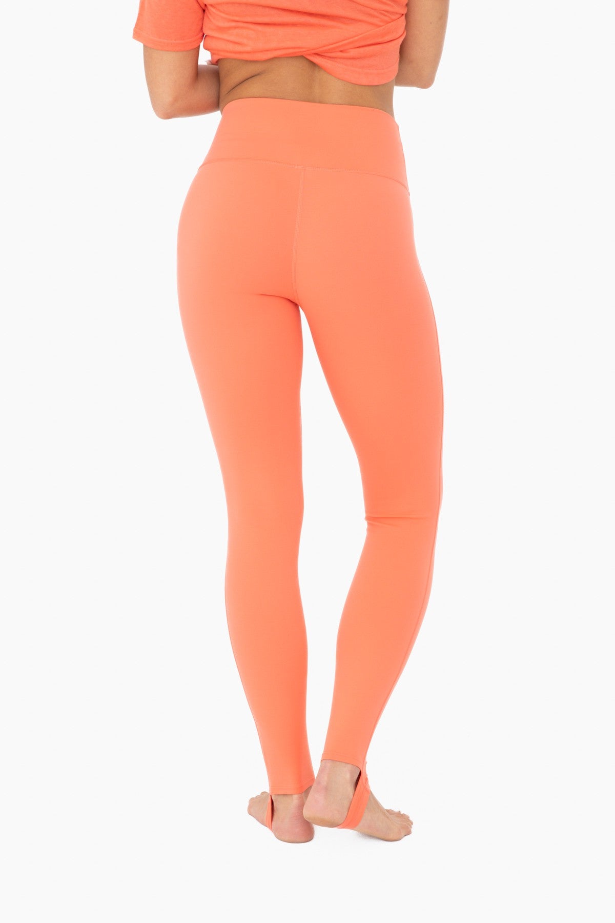 BRONZE - Manhattan Stirrup High-Waist Leggings | MONO B