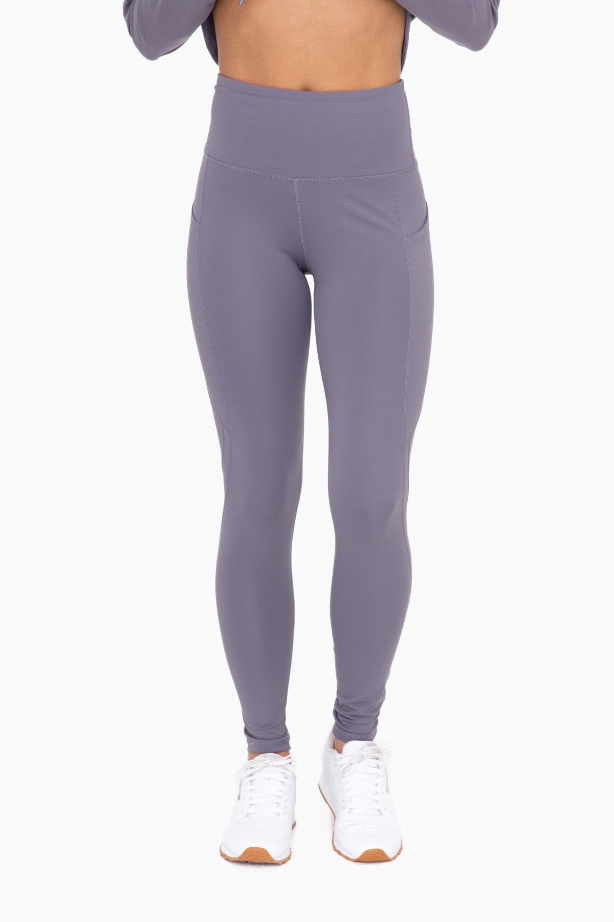 MONO B's GREEN Essential Solid Leggings - Final Sale