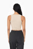 Seamless Ribbed V-Neck Crop Top | Mono B - Final Sale