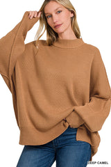 The Monica Side Slit Sweater