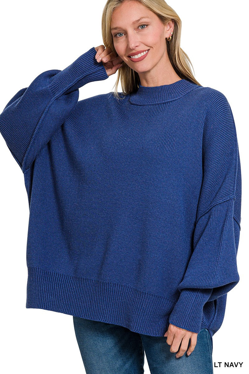 The Monica Side Slit Sweater**DEAL - COUPON EXCLUDED