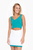 Mono B Ribbed Seamless Cropped Tank Top - Part 2 - Final Sale