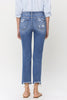 The Emma High Rise Slim Straight Denim Jeans | Lovervet by Vervet