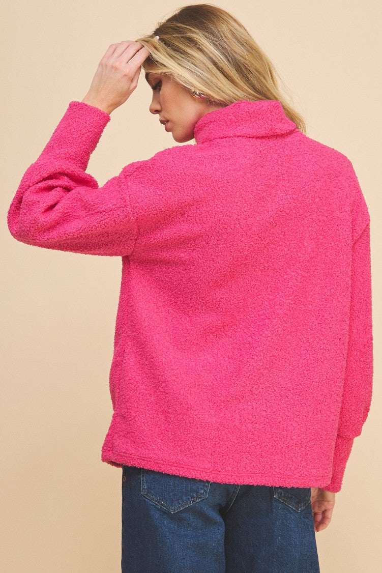 Pink Be Grateful Sweater