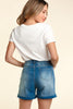 High Rise Tummy Control Denim Shorts - Final Sale