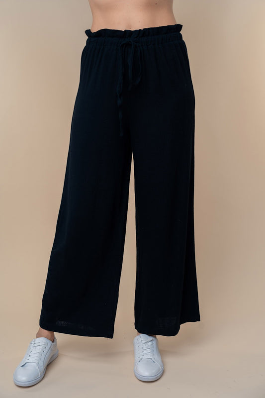 Easy Does It High Waisted Pants | WHITE BIRCH