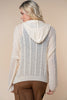 Miramar Beach Long Sleeve Cable Knit Sweater - Final Sale