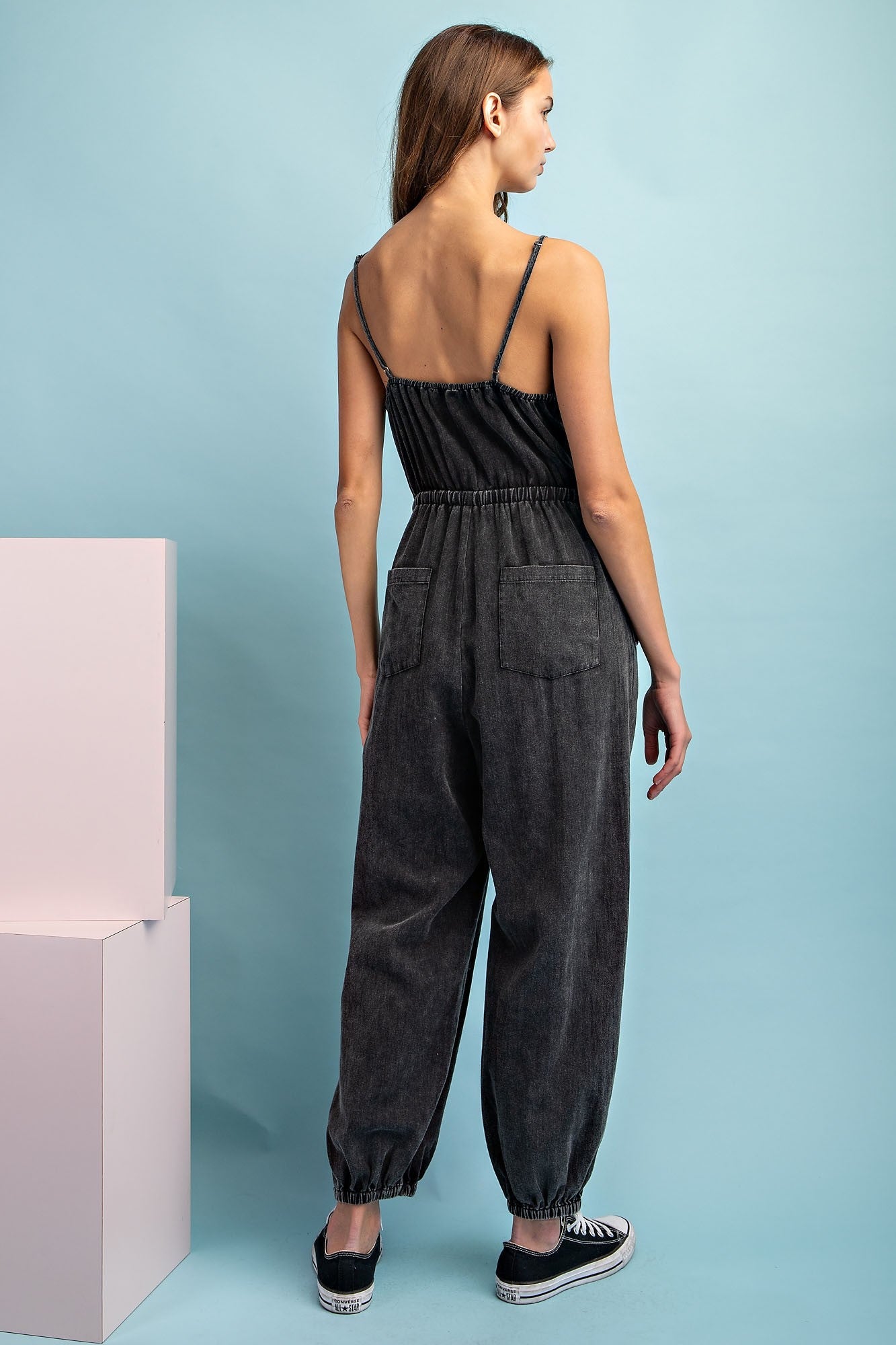 Snow Washed Jumpsuit - Final Sale