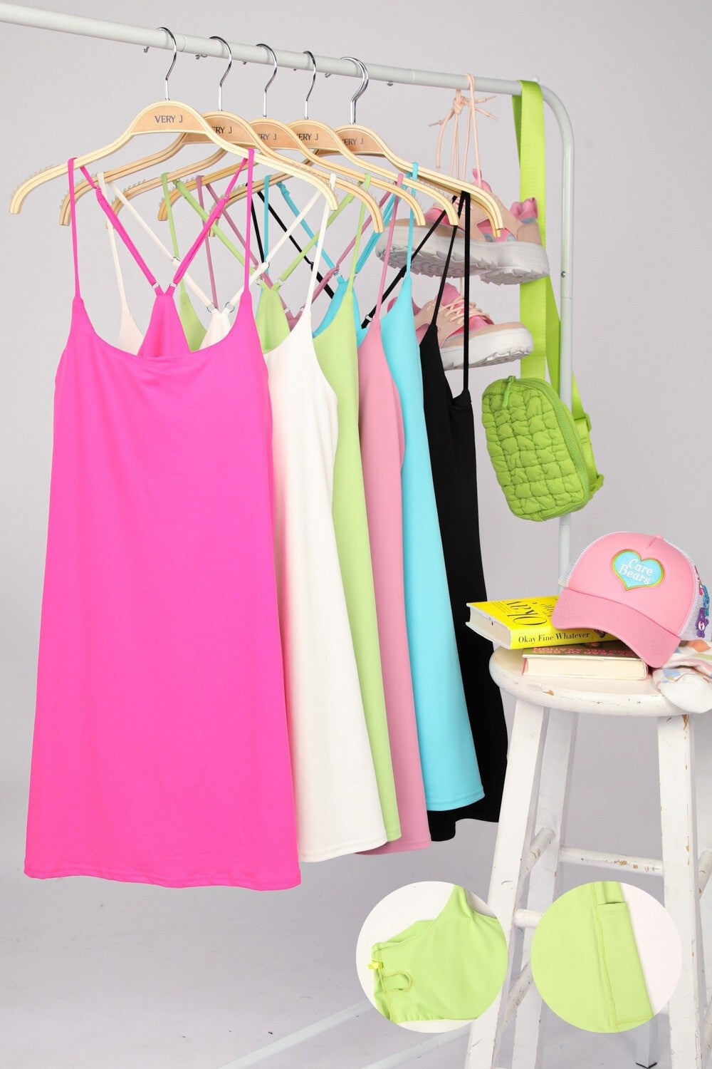 Game Set Love Sleeveless Active Tennis Dress - Final Sale