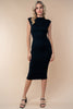 Stunningly Unstoppable Sleeveless Solid Knit Dress - Final Sale