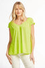 Solid Ruched Dolman Sleeve Top - Final Sale