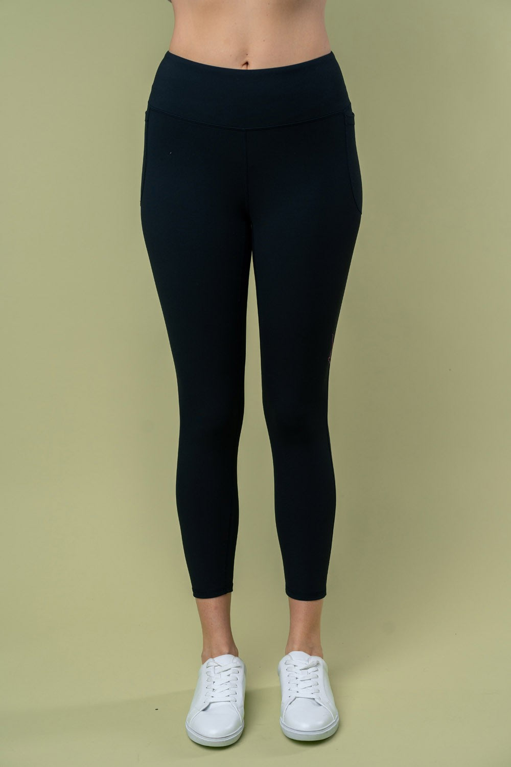 High Waisted Solid Knit Leggings - Final Sale