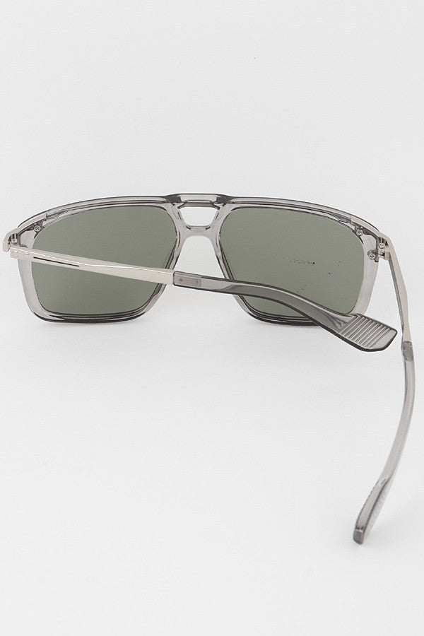 Classic Aviator Block Sunglasses