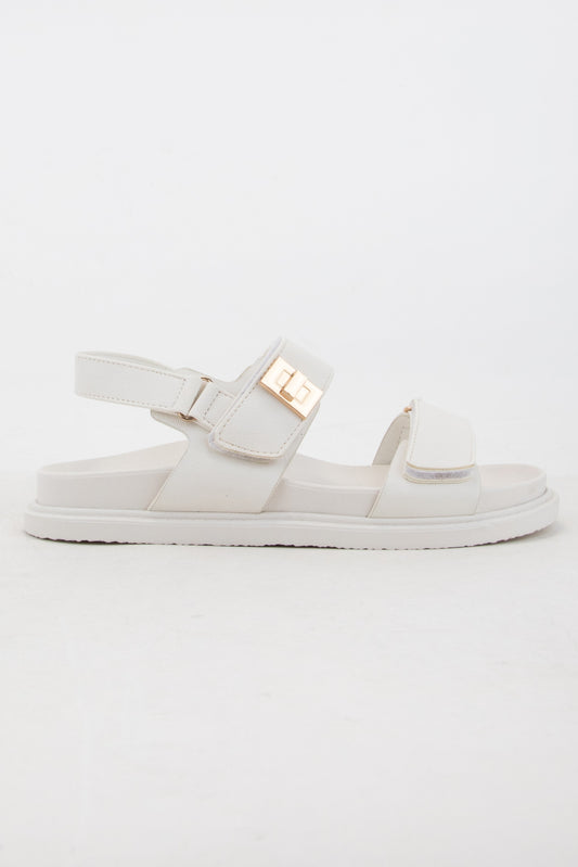 Mayara Velcro Double Strap Slingback Sandal - Final Sale