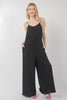 Feeling Real Fancy Wide Leg Sleeveless Jumpsuit - Final Sale