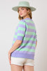 Bold Stripe Short Sleeve Top | FANTASTIC FAWN *30A JANUARY PREORDER