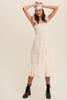 Smocked Ruffle Tiered Mesh Midi Maxi Dress | LISTICLE *LA LIVE PREORDER