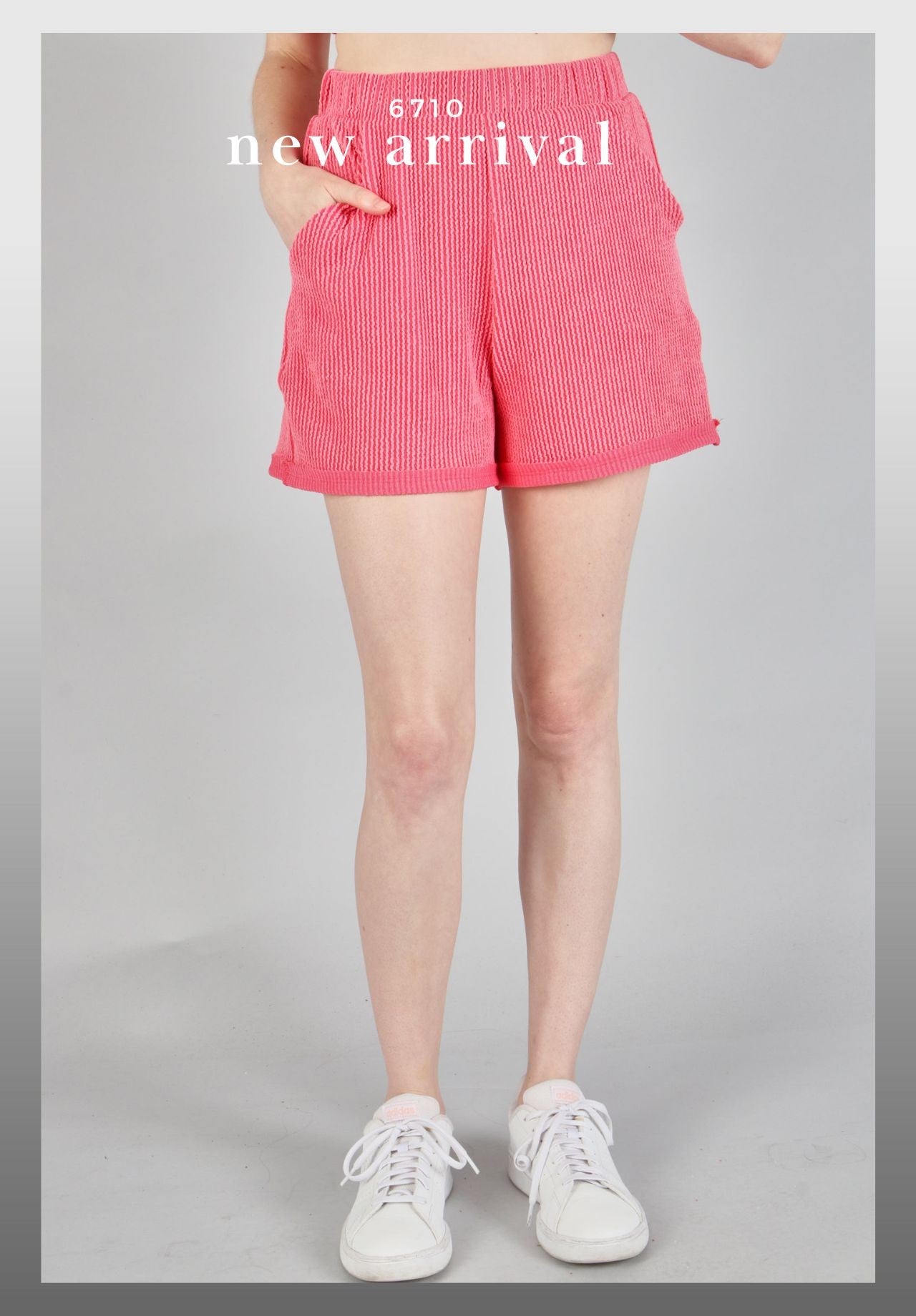 Be on Trend Solid Corduroy Shorts - Final Sale**