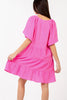 Babydoll Tiered Flare Mini Dress - Final Sale