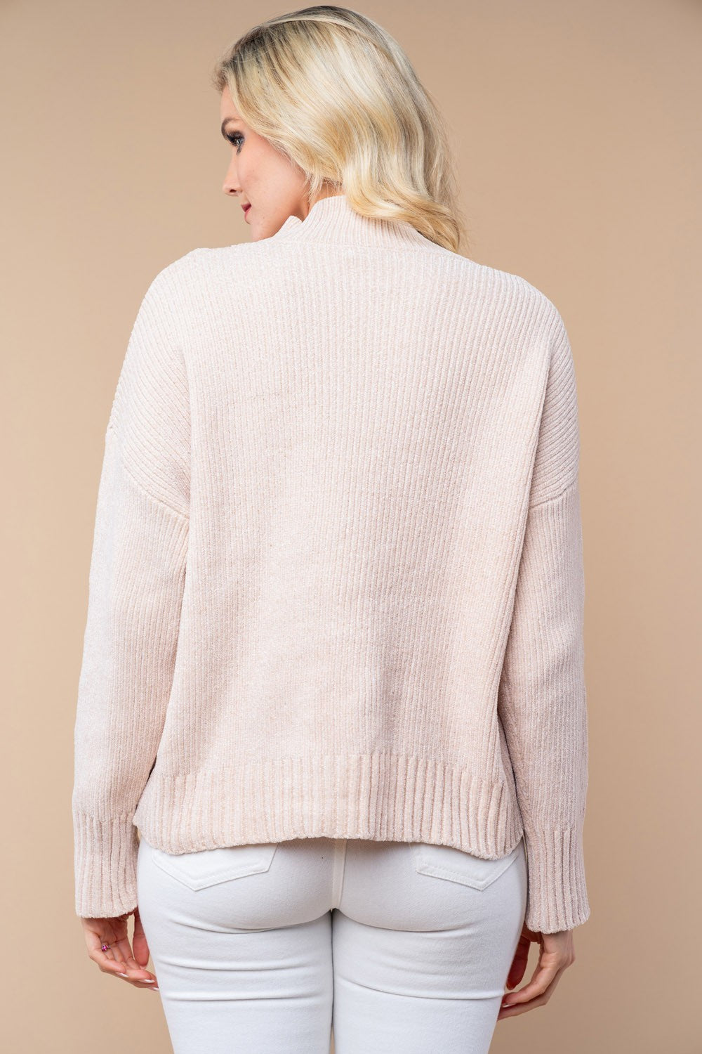 Cuddle Up Mock Neck Sweater