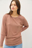 Basic Batwing Long Sleeve Top