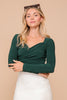 Night Out Surplice ITY Top**DEAL- COUPON EXCLUDED